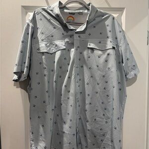 Hurley Short Sleev Button Up Shirt